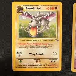 Pokemon TCG Fossil Unlimited Holo Lot of 7 - Zapdos/Raichu/Lapras/Aerodactyl ++ - Image 2