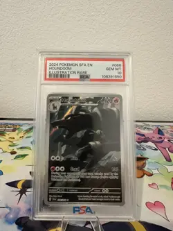 2024 POKEMON SFA EN SHROUDED FABLE 066 HOUNDOOM ILLUSTRATION RARE PSA 10 - Image 1