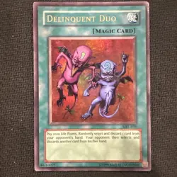 Yu-Gi-Oh TCG Magic Ruler #MRL-039 Delinquent Duo Ultra Rare HP - Image 1