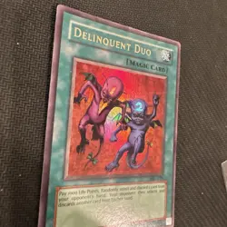 Yu-Gi-Oh TCG Magic Ruler #MRL-039 Delinquent Duo Ultra Rare HP - Image 2