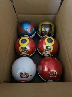 Costco 6 Pokeball Bundle, 18-packs, G25 Balls Pokemon TCG - Image 1