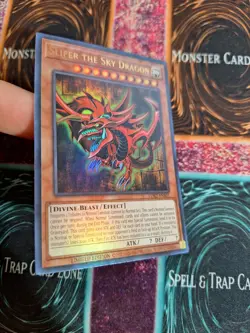 Yu-Gi-Oh! Slifer the Sky Dragon LDK2-ENS01 Ultra Rare Limited Near Mint - Image 2