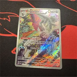 Pokemon Baxcalibur Illustration Rare Sv02 Paldea Evolved Holo 210/193 English - Image 1