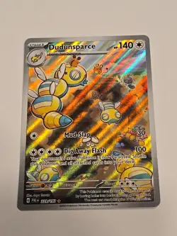 Pokemon TCG Paldea Evolved Dudunsparce Illustration Rare 229/193 IR Holo NM - Image 1