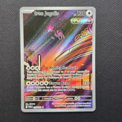 Iron Jugulis 216/182 Illustration Rare - Paradox Rift - Pokemon TCG - NM - Image 4