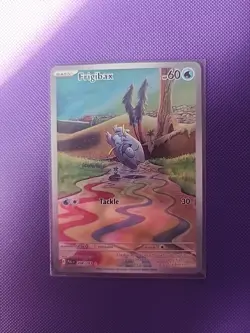 Frigibax Pokemon Paldea Evolved 208/193 Illustration Rare Holofoil Near Mint - Image 1