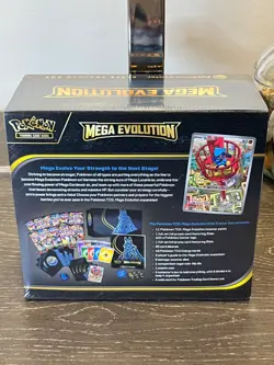Pokemon TGC Mega Evolution Pokemon Center Elite Trainer Box Lucario - Image 3