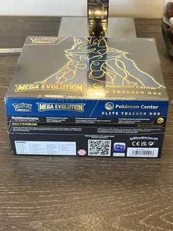 Pokemon TGC Mega Evolution Pokemon Center Elite Trainer Box Lucario - Image 4