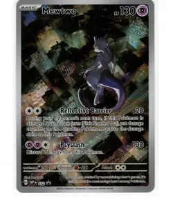 Pokemon TCG Mewtwo 052 Sv: Scarlet & Violet Black Star Promo Cards Holo FREE S&H - Image 1
