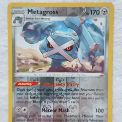 Metagross 119/195 Sword & Shield Silver Tempest Holo Pokemon TCG - Image 2
