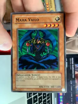 Yu-Gi-Oh! TCG Maha Vailo Starter Deck Joey SDJ-016 Unlimited Common - Image 1