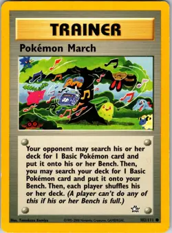 Pokemon March 102/111 Neo Genesis Pokemon MP Unlimited - Image 1