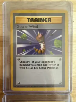 2 Gust of Wind, Base Set 93/102 ~ Pokemon TCG English German - Image 2