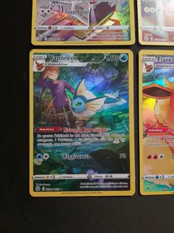 Lotto Pokemon Eevee Jolteon Flareon Vaporeon TG01 TG02 TG04 TG11 Trainer Gallery - Image 5