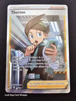 Thorton 195/196 Full Art RareSWSH11: Lost Origin Pokemon TCG - Image 1