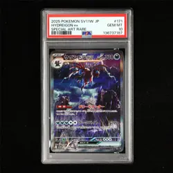 PSA 10 GEM MT 2025 Pokemon JPN Hydreigon ex 171/086 SAR(3) - Image 2
