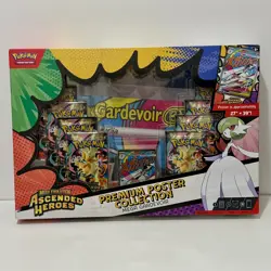 Pokemon Ascended Heroes Premium Poster Collection Box Mega Gardevoir -NEW SEALED - Image 1