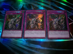 3x Tri-Brigade Revolt 1st Edition Secret Rare RA01-EN079 Yu-Gi-Oh! - Image 1