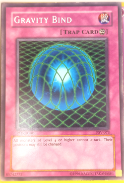 Gravity Bind - PSV-073 - 1st Edition YuGiOh Card Game TCG CCG - Image 1