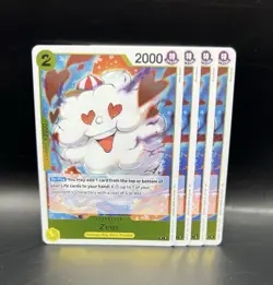 Zeus OP11-106 R One Piece A Fist Of Divine Speed Playset Of 4 - Image 1