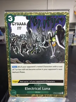 Electrical Luna OP08-036 Two Legends Foil One Piece CCG TCG - Image 1