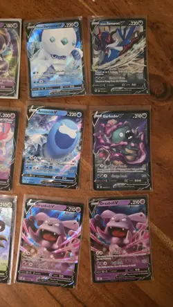 74x English Pokemon TCG V RR card lot crown zenith fusion strike evolving skies - Image 3