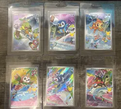 Pokemon First Partner Illustration Collection Series 1 6 Promo Cards - Image 1