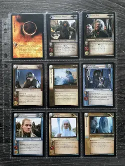 Lord of the Rings Bundle Of Trading Card Game Fellowship Of The Ring 2001 - Image 2