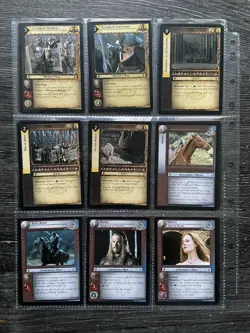Lord of the Rings Bundle Of Trading Card Game Fellowship Of The Ring 2001 - Image 5