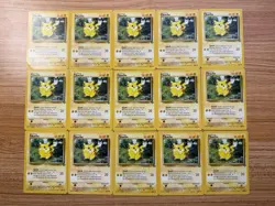 Pokemon TCG Pikachu Jungle 60/64 Card Lot - Image 1