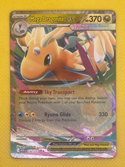 Ascended Heroes Pokemon Cards Mega Dragonite Ex Holo 152/217 - Image 1