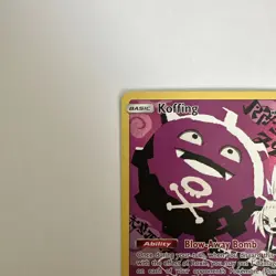 Pokemon TCG Koffing Cosmic Eclipse Card 243/236 Full Art Secret Rare - Image 5