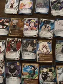 NARUTO GAME CARDS LOT 50 - Image 1