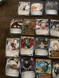 NARUTO GAME CARDS LOT 50 - Image 4