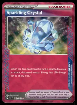 Pokemon Cards Sparkling Crystal 142/142 Stellar Crown ACE SPEC Rare NM - Image 1