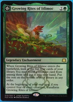 Growing Rites of Itlimoc (Judge) FOIL Promo NM (513558) ABUGames - Image 1