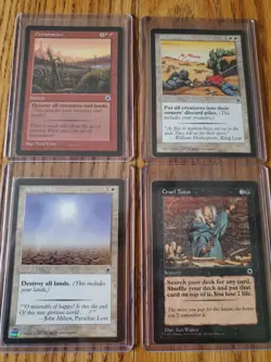 MAGIC THE GATHERING Lot of Four (4) PORTAL Cards RARES Very Nice Condition READ - Image 1