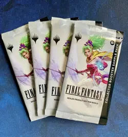 4x FINAL FANTASY - MTG - Collector Booster SAMPLE PACK Sealed - Image 1