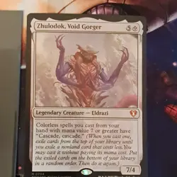 Zhulodok, Void Gorger CM Foil Mythic Eldrazi Colorless Wizards - Image 3