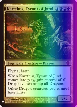 Karrthus, Tyrant of Jund (ARB-117/124) FMB1 LP FOIL - Image 1