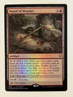 Wand of Wonder Unique and Miscellaneous Promos Foil MTG NM - Image 1