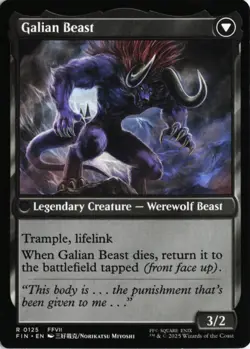 Vincent Valentine 125 FIN FINAL FANTASY NM - Image 2