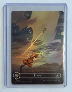 Plains (Borderless) FOIL X1 EOE MTG Edge Of Eternities 262 - Image 1