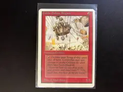 1993 GOBLIN BALLOON BRIGADE, Vintage MTG Unlimited Edition, Red - Image 1