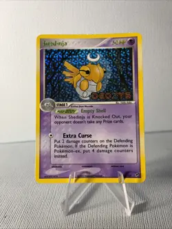 Pokemon Shedinja 14/107 Deoxys Holo Stamped LP - Image 2