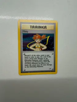 Misty Holo Trainer 18/132 Gym Challenge Pokemon WOTC NM 2000 - Image 1