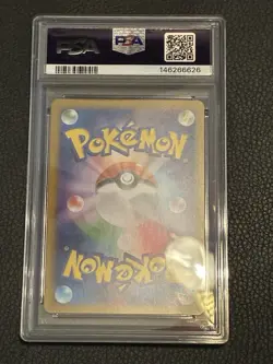 2025 POKEMON JPN SV10-GLORY OF TEAM ROCKET ART RARE TEAM ROCKET'S MEOWTH PSA 10 - Image 2
