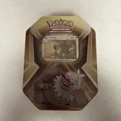 Pokemon TCG Triple Whammy Collector Tin SLAKING 3 Pack Foil sealed booster - Image 1