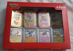 Pokemon TCG Scarlet & Violet 151 Mini Tin 4-Pack Sam’s Club New/Sealed - Image 1