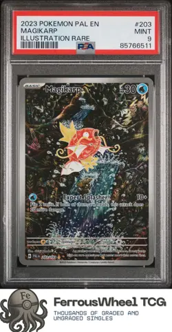 Magikarp #203 - 2023 Pokemon Pal En-Paldea Evolved - PSA 9 - Image 1